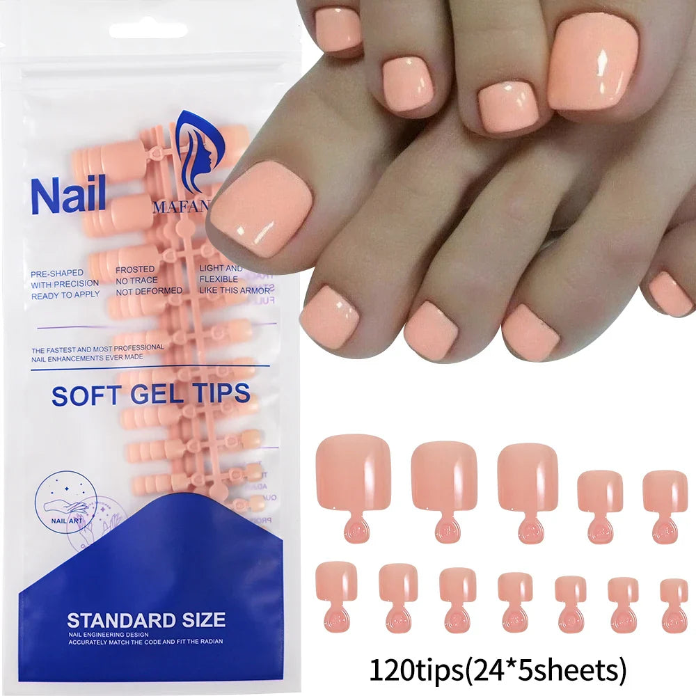 100pcs Black Almond Fake Nail Mid-length Solid Color Artificial Nail Removable Press On Nails Tip Almond Nail Art False Nail