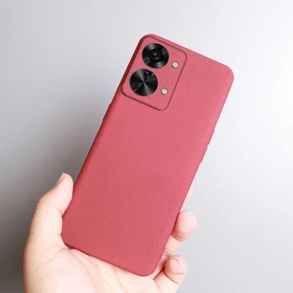 Case for Oneplus Nord 4 3 CE3 2T 5G N30 N20 SE 4G CE 2 Lite N200 N100 Cover Sand Matte Soft Silicon Full Protect Antislip Shell