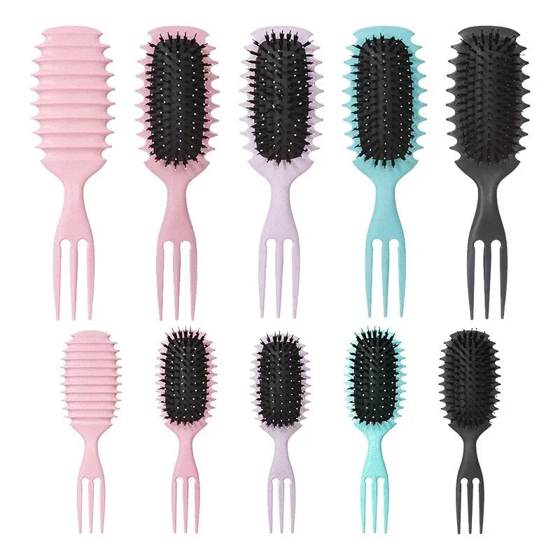 Curly Hair Comb Styling Comb Airbag Air Cushion Comb Curly Hair Wave Comb Hair Brush Fluffy Massage Comb