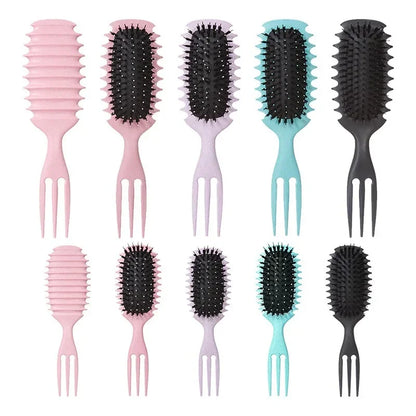 Curly Hair Comb Styling Comb Airbag Air Cushion Comb Curly Hair Wave Comb Hair Brush Fluffy Massage Comb