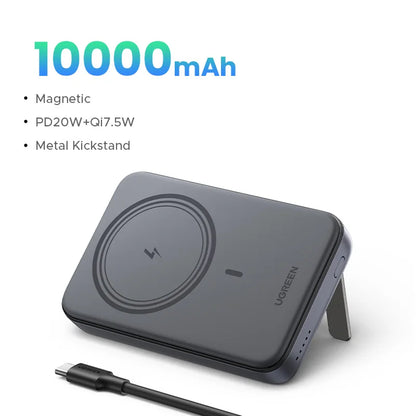 UGREEN PD20W Power Bank Magnetic 10000mAh Portable Wireless Fast Charging PowerBank for Magsafe for iPhone 17 15 Pro Max 16 Pro