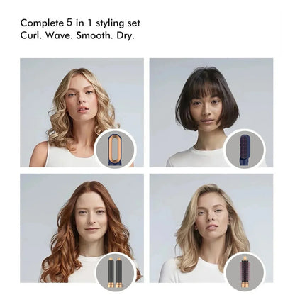 5 In1 Multi Hair Straightener Hair Styler Curling Iron Hair Dryer With Hair Brush Hairdryer For Hair Dryer Hair Multi Style