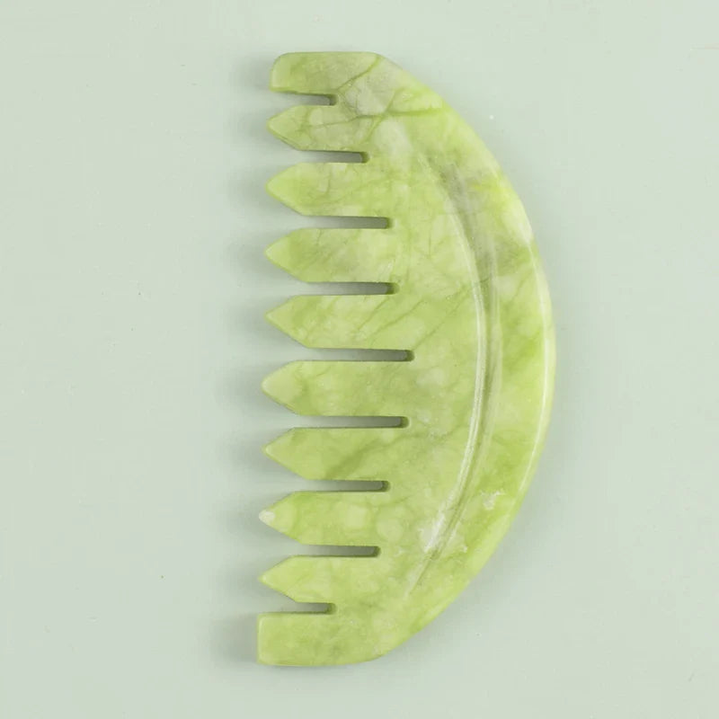 100% Natural Jade Stone Gua Sha Skin Massager For Face Comb Body Acupuncture Stick Beauty Health SPA Anti Aging Wrinkle Tighten