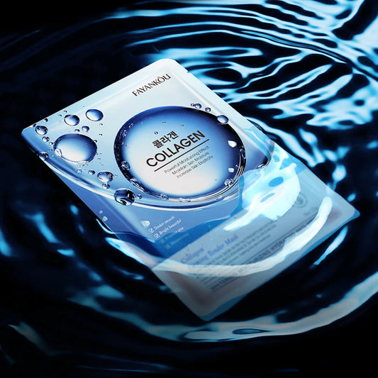 FAYANKOU Collagen Anti Wrinkles Face Mask Moisturizing Anti-aging Whitening Facial Masks Sheet Mask Korean Skin Care Cosmetics