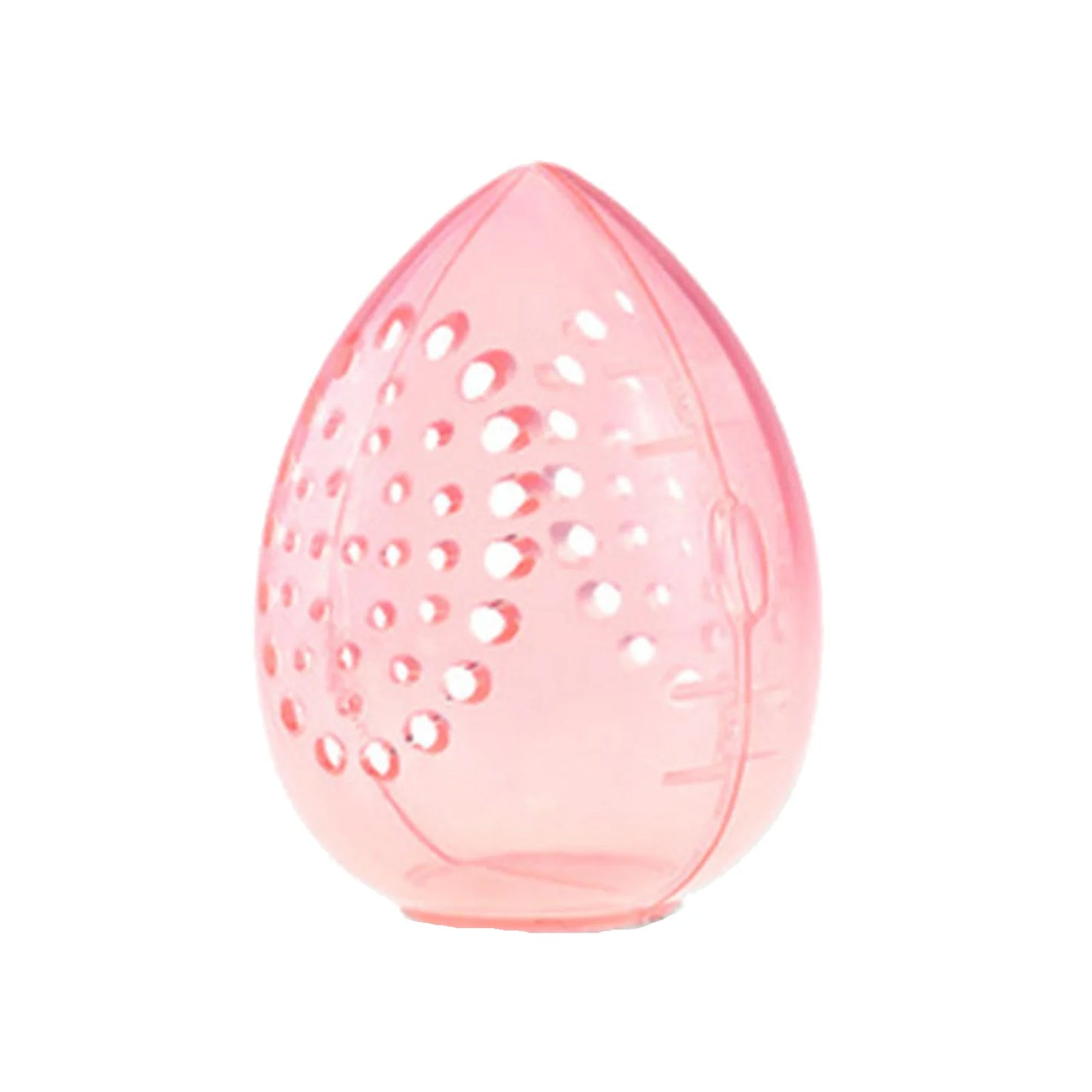 Purple Soft Silicone Cosmetic Blender Sponge Box Holder Beauty Powder Puff Blender Holder Sponge Makeup Egg Drying Case Portable