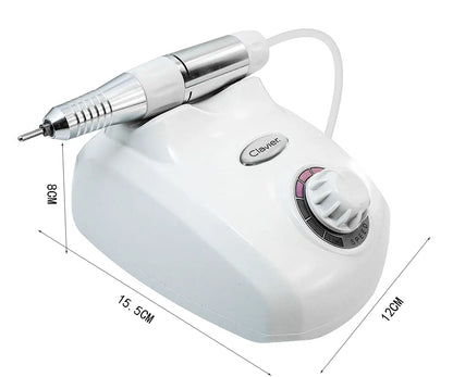 Electric Manicure Mill Cutter 65W Nail Drill Machine Professional Nail Art Tool 35000 RPM Pedicure Grinding Apparatus 208