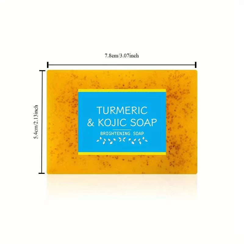 Turmeric acid soap, three-in-one handmade essential oil soap, gentle cleansing and makeup removal, bathing the whole body