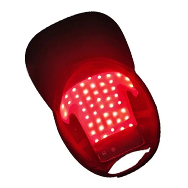 A61I Infrared Hair Growth Instrument Physiotherapy Head Cap Laser Red Blue Light Hair Care Device Relaxation Therapy