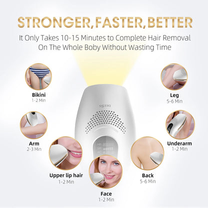 DEESS GP590 PLUS 3in1 Laser Epilator Hair Removal Permanent 0.9s Painless Cool Ipl Laser Hair Removal Machine Unlimited Flashes