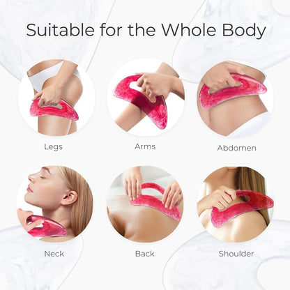 1Pcs Gua Sha Scraper Massager For Face Neck Body Guasha Massage Tool Facial Skin Care Guasha Board Face Massager