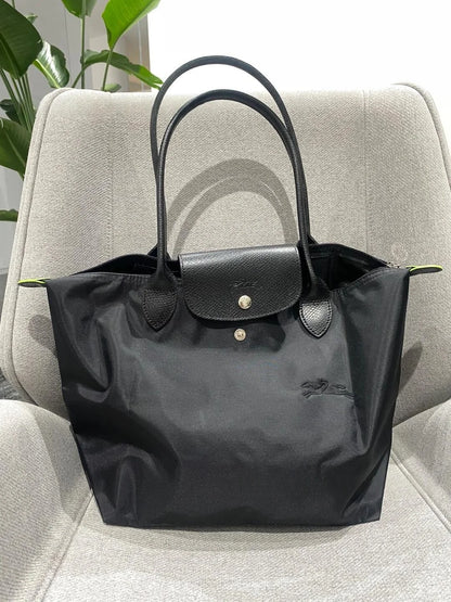 New Fashion Long Handled Large Tote Bag Waterproof Women Bags Underarm Dumpling Bag Single Shoulder LONGCHAMP Crossbody Bags