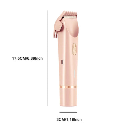 2025 New Women Electric Razor Painless Epilator Hair Remover for Face Mustache Leg Bikini Body Hair Trimmer Shaver