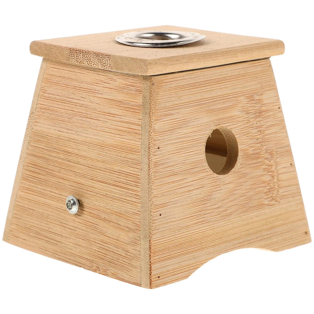 3Pcs Portable Bamboo Moxibustion Box Single Hole Wooden Moxa Sticks Burner Adjustable Strap Full Body Use Massage Tool Accessory