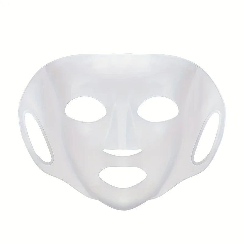 1PC 3D Silicone Facial Mask for Moisturizing-Reusable, Anti-Water Evaporation,Skin Care Tools for Women