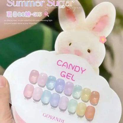 High Quality Korean Gel Polish Set Autumn  Winter Color Gel Kit Nail Salon Wholesale Marnicure Soak Off UV LED Nail Varnish Set