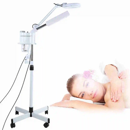 Professional UV Facial  3in1 UV Facial  Cold Light LED 5X Magnifier Floor Lamp Facial  Magnifier Cold Light