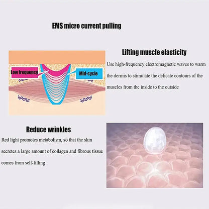 Beauty Face Massager Roller Y Shape Facial Lifting Device V Face Double Chin Remover Face Care Shape Belt Skin Care Massage Tool
