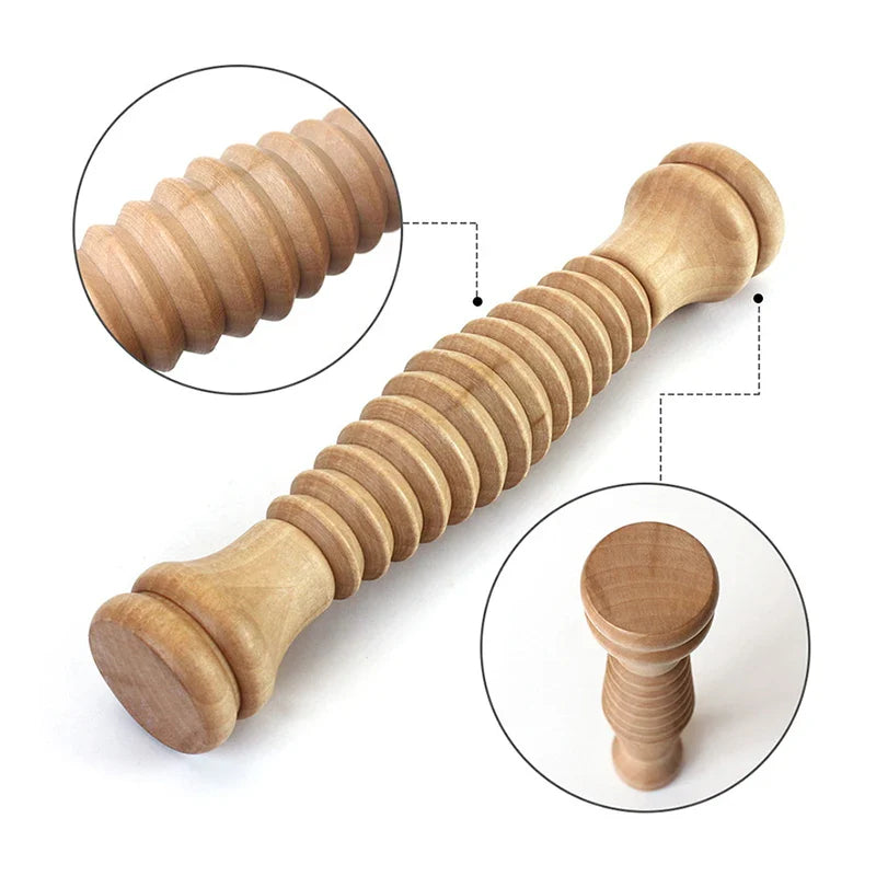 Massage Manual Wood Therapy Massage Tool Wooden Mushroom Shape Anti Cellulite Maderoterapia Lymphatic Drainage For Full Body Use