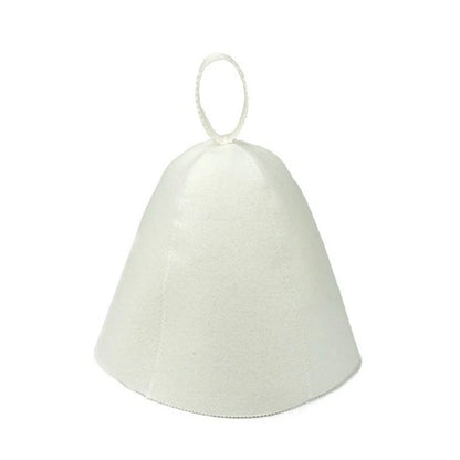 Sauna Hats Thicken Wool Felt Shower Cap Hair Turban Quickly Towel Drying Hats Felt Sauna Hat Men Dry Sauna Cap for Man