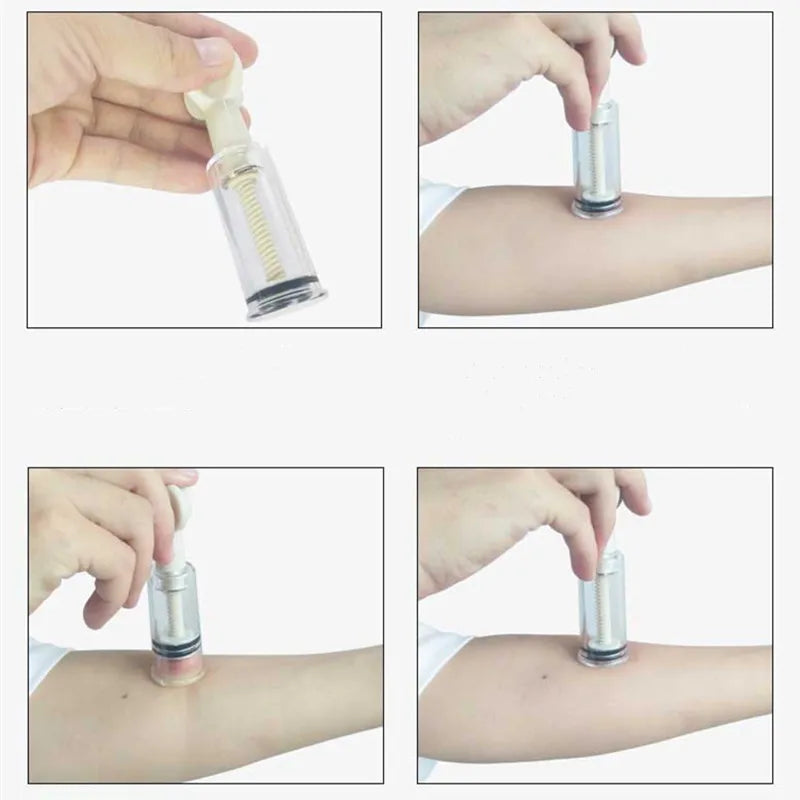 Body Massage Cupping Cups Massage Vacuum Cans Plastic Suction Cupping Cup Nipple Enlarger Suction Enlarger Anti Cellulite Carn