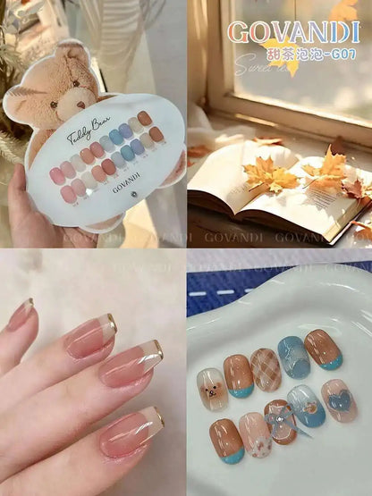 High Quality Korean Gel Polish Set Autumn  Winter Color Gel Kit Nail Salon Wholesale Marnicure Soak Off UV LED Nail Varnish Set