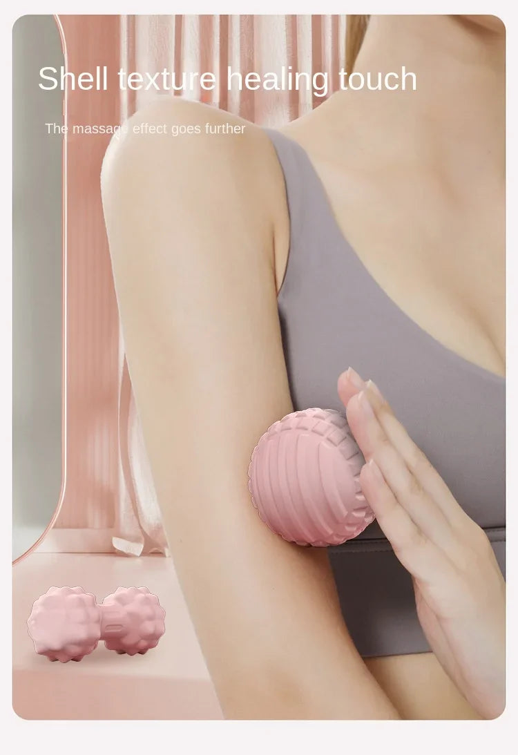 TPR Floating Point Massage Ball for Foot Neck Shoulder Pain Relief Deep Tissue Muscle Relaxation Yoga Fitness Reusable Washable