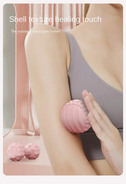 TPR Floating Point Massage Ball for Foot Neck Shoulder Pain Relief Deep Tissue Muscle Relaxation Yoga Fitness Reusable Washable