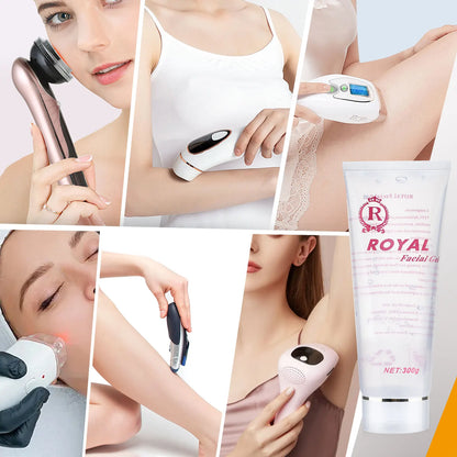 Ultrasonic Gel RF&EMS Massager Cavitation Body Slimming Facial Skin Firming Lifting Tighten Anti Wrinkles Injection Gel Cream