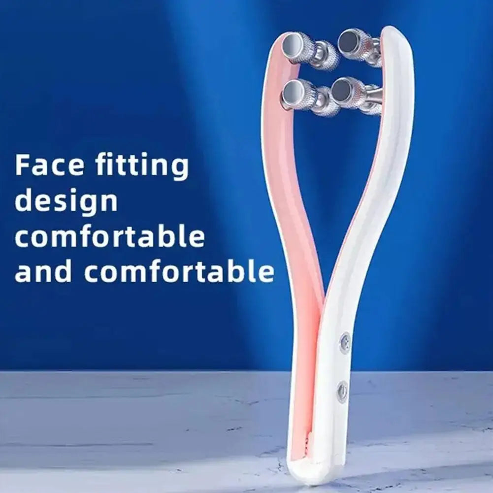 Beauty Face Massager Roller Y Shape Facial Lifting Device V Face Double Chin Remover Face Care Shape Belt Skin Care Massage Tool