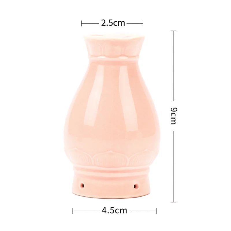 Ceramic Wormwood Stick Burner Face Lift Device Beauty Moxibustion Face Skin Facial Massager Moxa Therapy Heating Wrinkle Removal