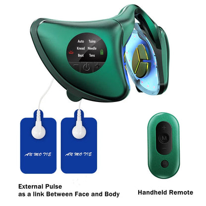 2024 Smart Facial Massager Lifting and Firming V-shaped Face-lifting Device All-round Body Shaping Anti-aging Beauty Instrument