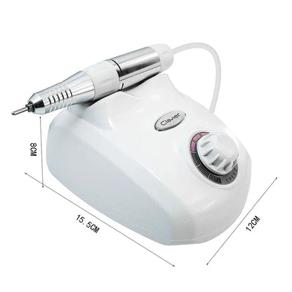 Electric Manicure Mill Cutter 65W Nail Drill Machine Professional Nail Art Tool 35000 RPM Pedicure Grinding Apparatus 208