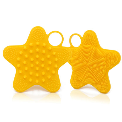 Silicone Shampoo Scalp Hair Brush Massager Head Body Scalp Massage Brush Scalp Massage Brush Comb Magic Handle Brush Spa