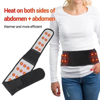 Adjustable Waist Tourmaline Self Heating Magnetic Therapy Back Waist Support Belt Lumbar Brace Massage Band Health Care medical