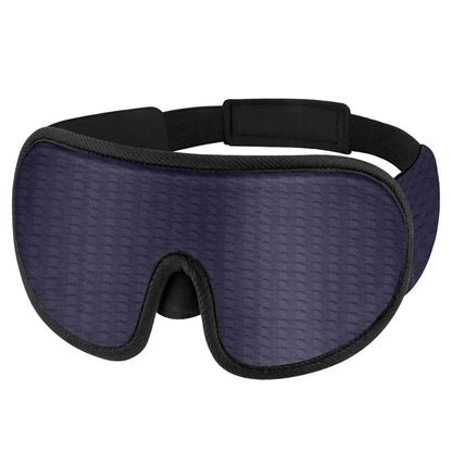 3D Sleep Mask Blindfold Sleeping Aid Eye Mask Soft Memory Foam Face Mask Eyeshade 99% Blockout Light Slaapmasker Eye Cover Patch
