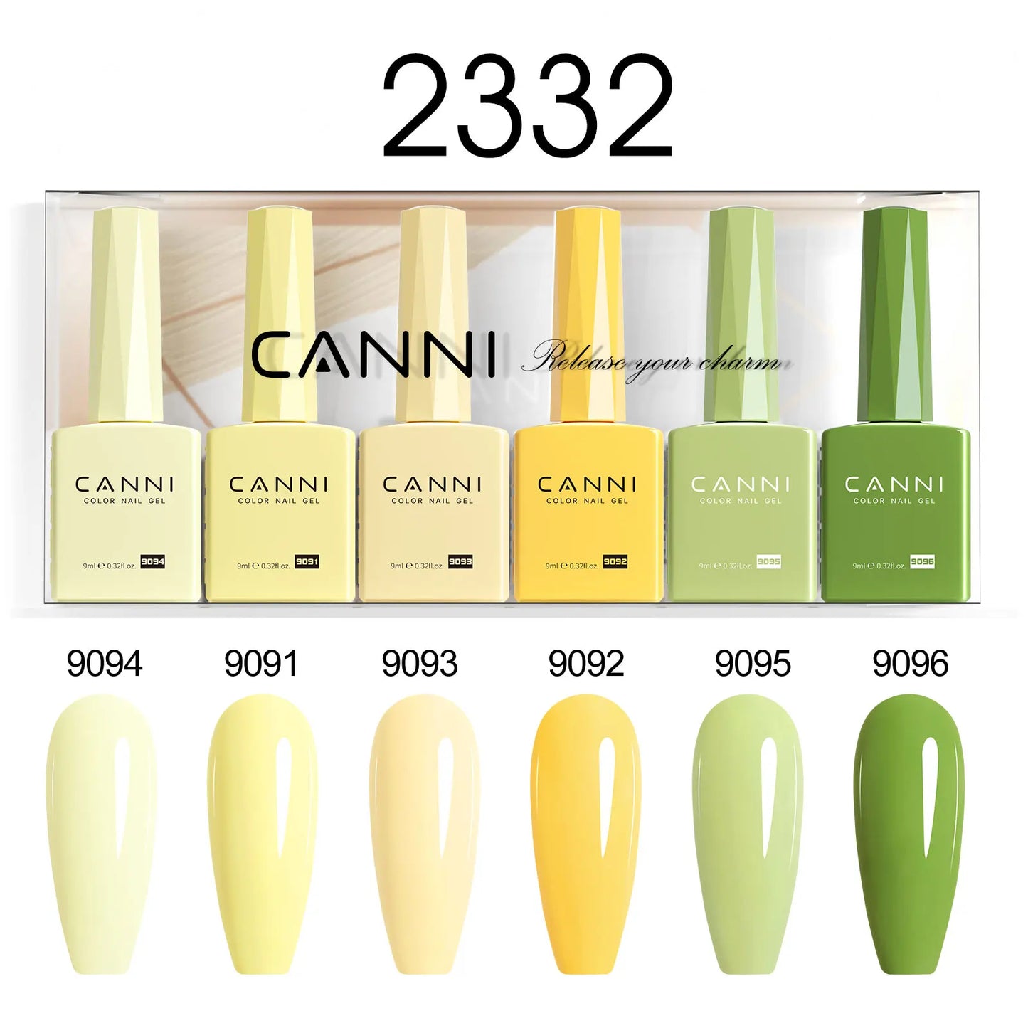 CANNI Nail Gel Polish Set HEMA TPO FREE Jelly Nude Color Rubber Base UV Construction Gel Semi Permanent Soak off UV LED Gel Nail