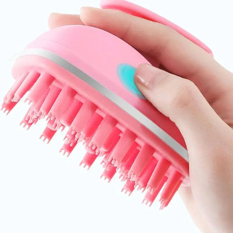 28TA Electric Hair Shampoo Brush 3 VibrationMode for Head Scratcher Massager Stress