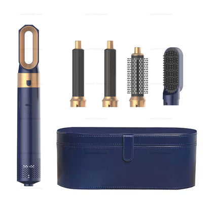 5 in 1 Hair Styler Powerful Fast Drying  Ionic Hair Dryer High Speed Hot Comb Brush Set Professional Hair straghtener