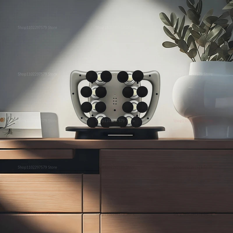 Electric Fascia Gun Massage Device Deep Tissue Percussion Massager for Back Shoulders Legs Waist Pain Relief Muscle Relaxation