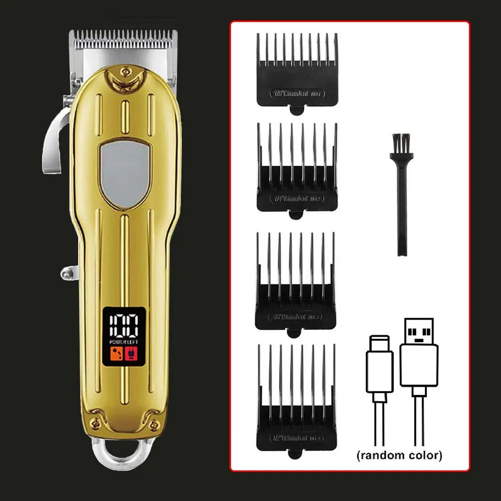 Hair Clippers Set for Men, Cordless Hair Clipper Shaver Beard Trimmer, Hair Cutting Machine for Men, Holiday Gift for Him