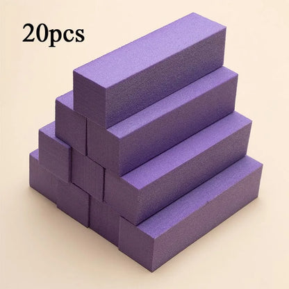 New 20pcs Nail Buffer Block File Nails Professional Nail File Buffer for Nail Buffer Block for Nails Pk01