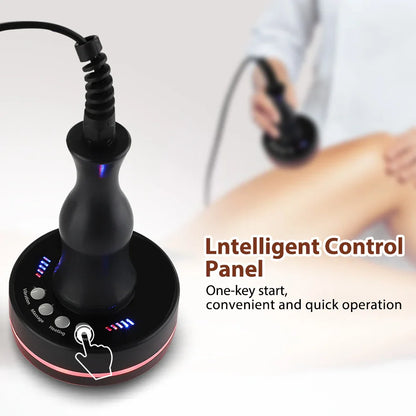 Microcurrent Body Massager Health Care Electric Meridian Brush Therapy Lymphatic Drainage Body Slimming LED Infrared Red Light