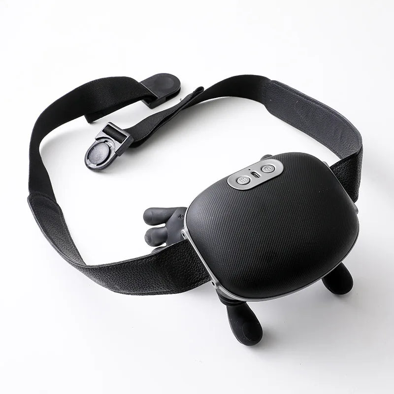 Bionic Thermal Massager Rechargeable Wireless Portable Acupressure Massager Suitable for Neck Back Electric Deep Tissue Massage