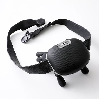Bionic Thermal Massager Rechargeable Wireless Portable Acupressure Massager Suitable for Neck Back Electric Deep Tissue Massage