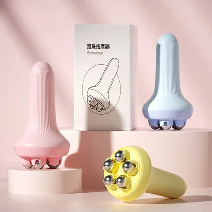 Roller Massager Inner Thighs Sports Muscle Relaxation Abdominal Contouring Rollers Belly Kneading Thin Waist Meridian Brush
