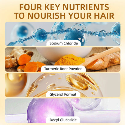 Natural TurmericShampoo Soap Reduce Hair Loss Clean Dandruff Nourish Moisturize Scalp Improve Hair Quality Hair Care Product 60g