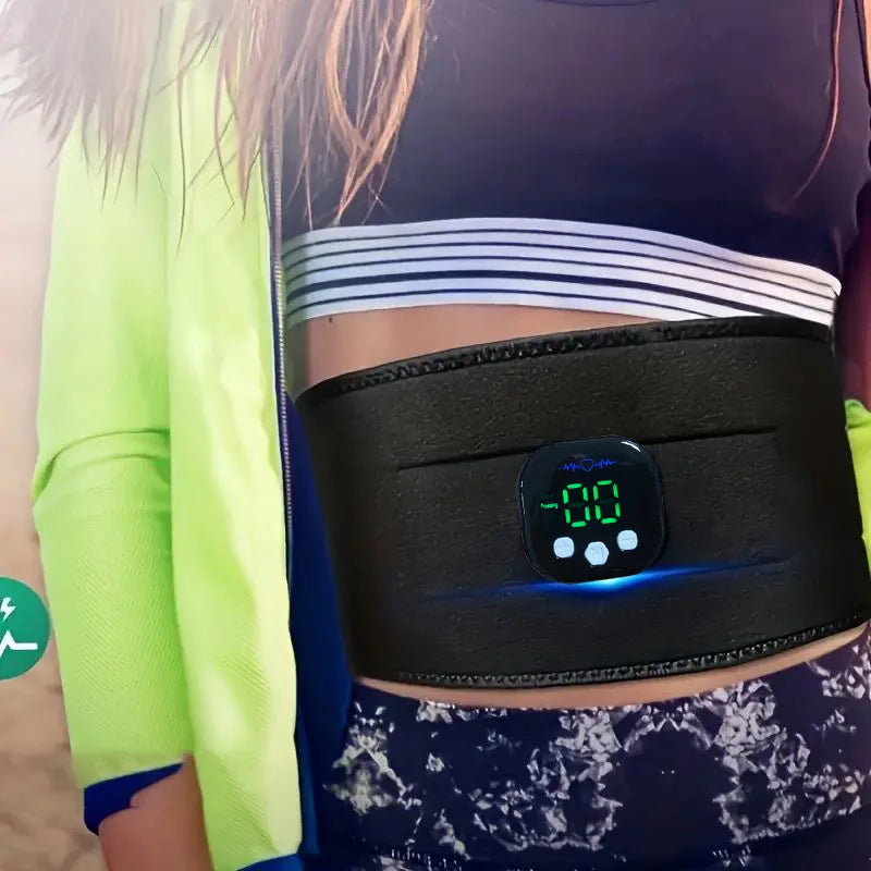 Waist Massager Portable USB Charging Shaper Electric Arm Hip Leg Trainer Weight Loss Shaping Belt Fitness Massager