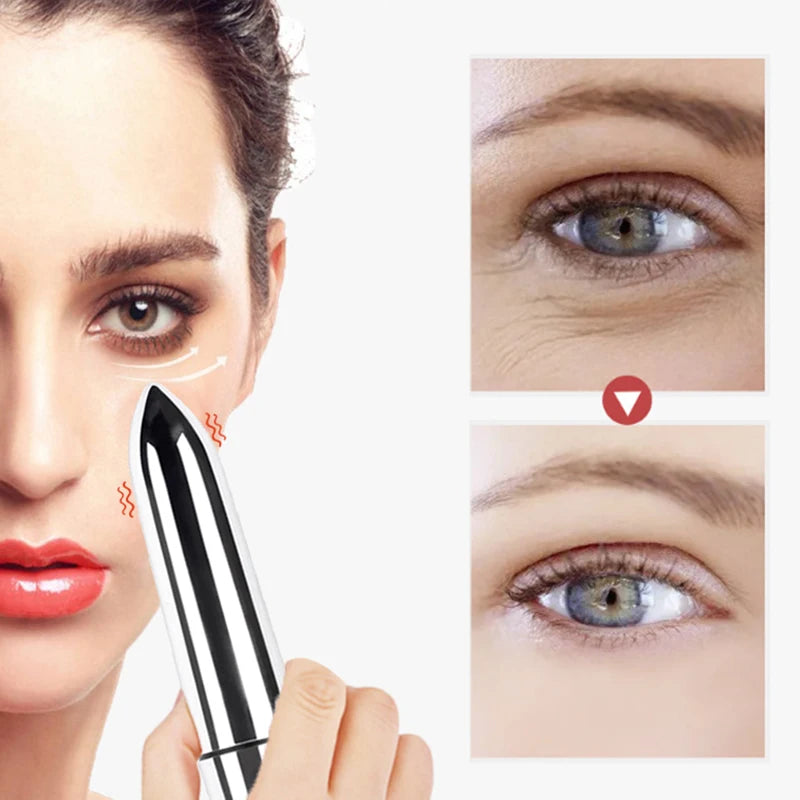 Portable Vibrating Eye Massager Single Channel Waterproof USB Eye Fatigue Relief Machine Eye Beauty Devices Massager Tool