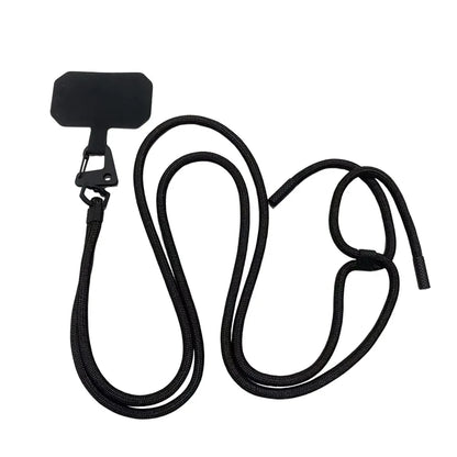 Universal Crossbody Patch Phone Lanyards Mobile Phone Strap Lanyard Nylon Soft Rope Cell Phone Hanging Cord Holder