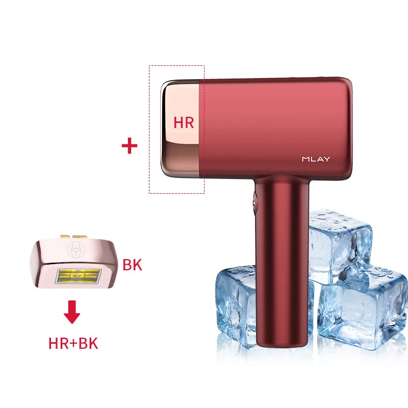 MLAY T14 IPL Hair Removal ICE Cool Laser Hair Removal Epilator 3IN1 Permanent Epilator Body 500000 Flashes Electric Depilator